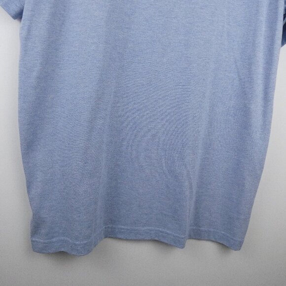 Travis Mathew Polo Golf Shirt Short Sleeve Mens Large Blue Pima Cotton Collared - Picture 10 of 15